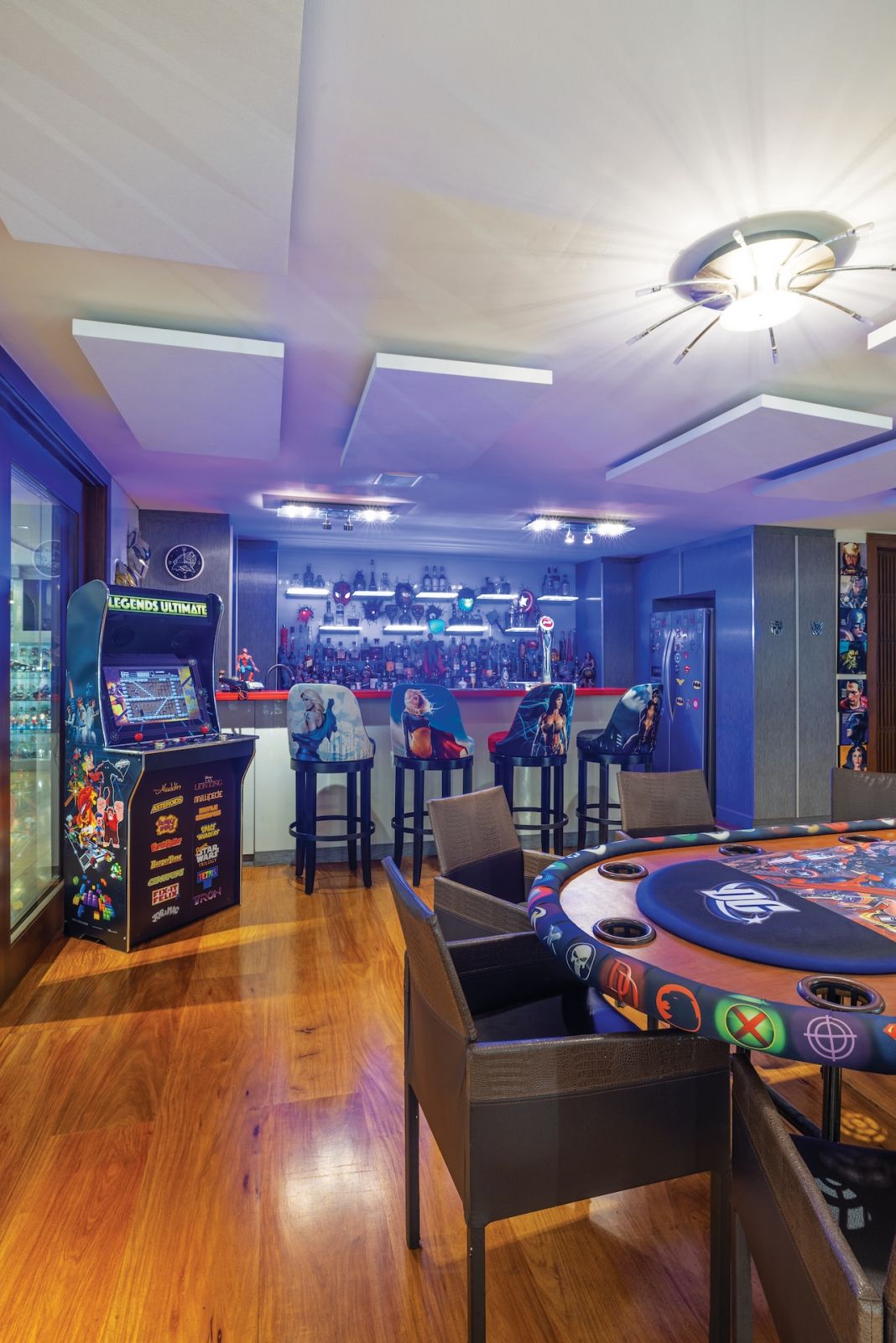 Mahesh Mirpuri's man cave