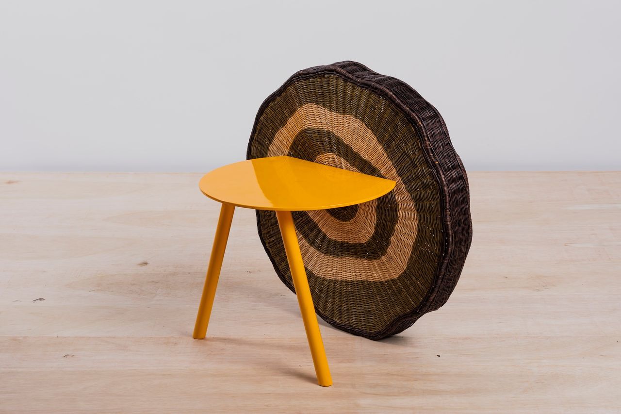 Hide and Seek Table by Nazareno/Lichauco, on display at JJ Acuña's Bespoke Studio
