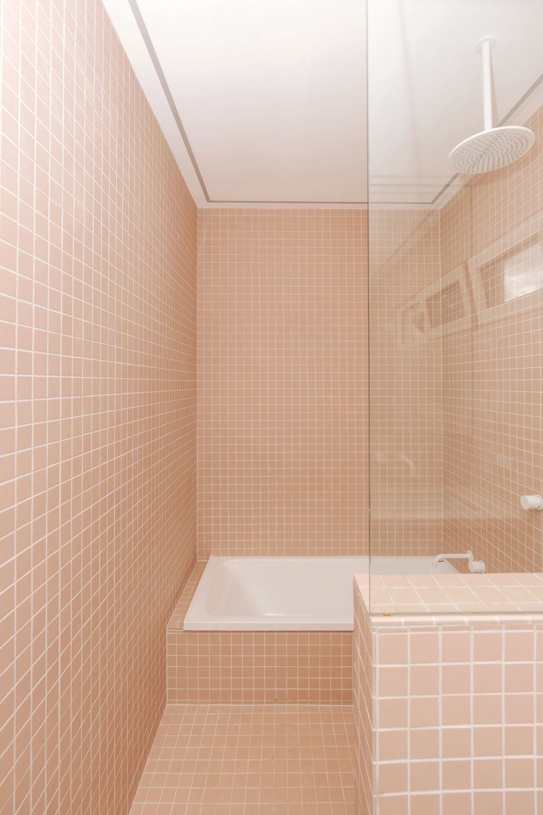 Details of the bathroom in Martine and Cliff Ho’s home
