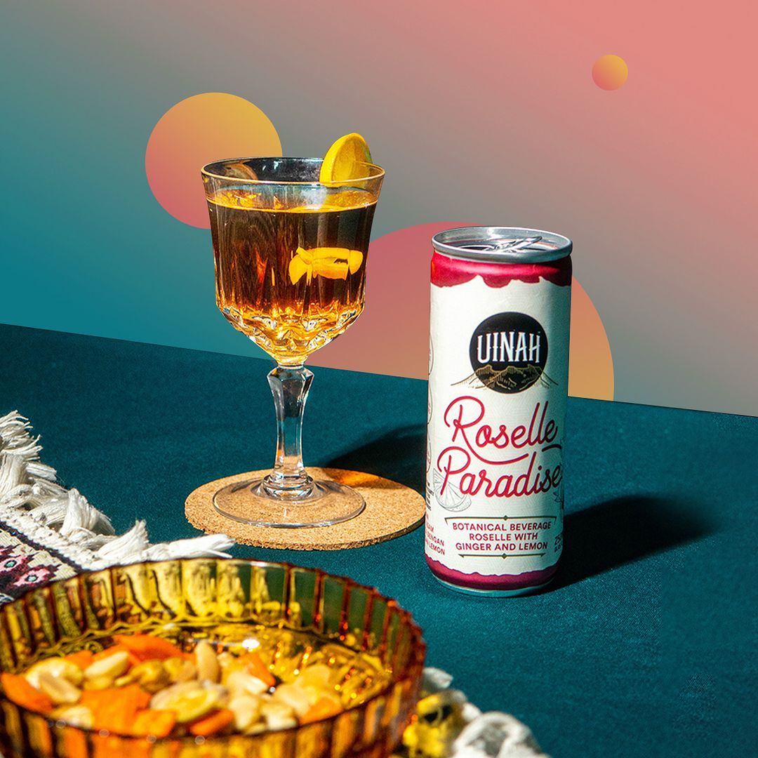 Craft soda made with roselle (Photo: Instagram / @uinahbeverages)