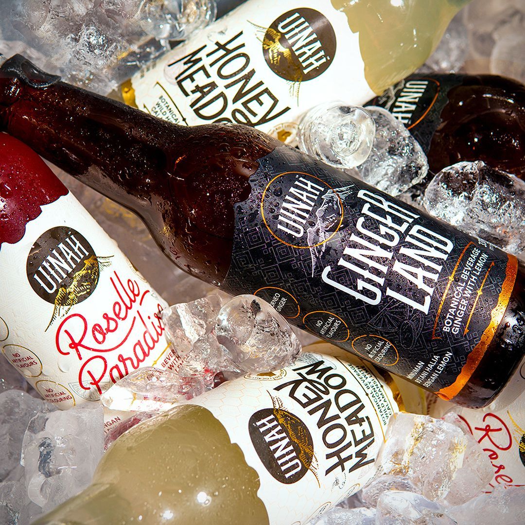 Sodas infused with ginger and wild honey (Photo: Instagram / @uinahbeverages)
