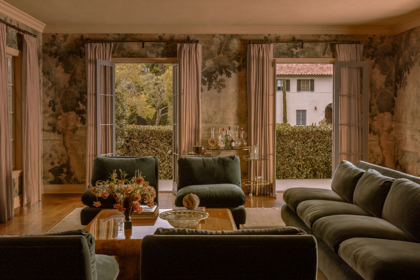 The home reflects the romantic palette of Luca Guadagnino’s 2017 romantic drama 'Call Me by Your Name'
