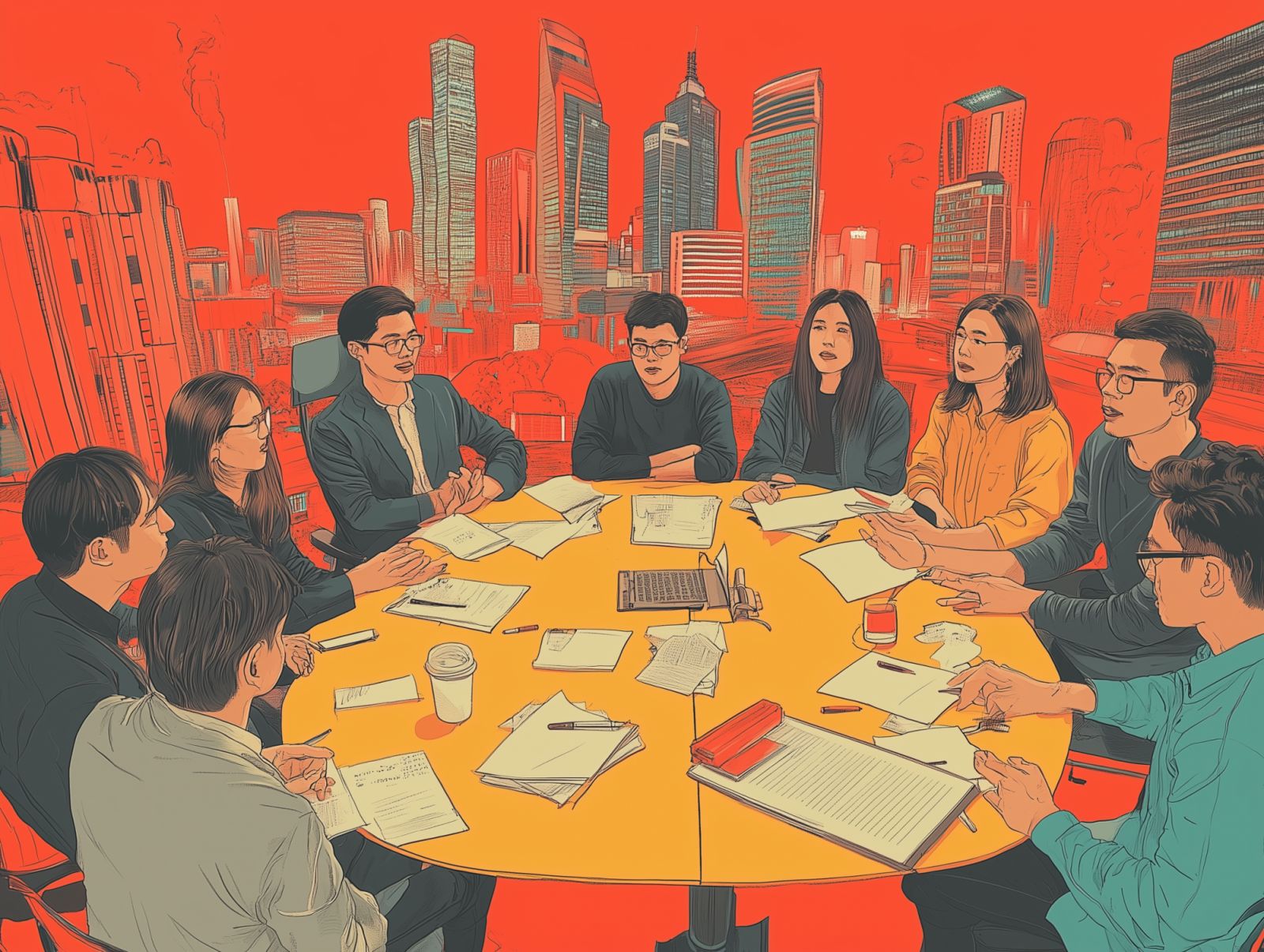 Questioning the status quo is a crucial catalyst for innovation, as it opens the door to fresh perspectives and bold new ideas. By challenging assumptions, we can break free from conventional thinking and unlock the creative potential that drives progress and growth (Photo: Midjourney)