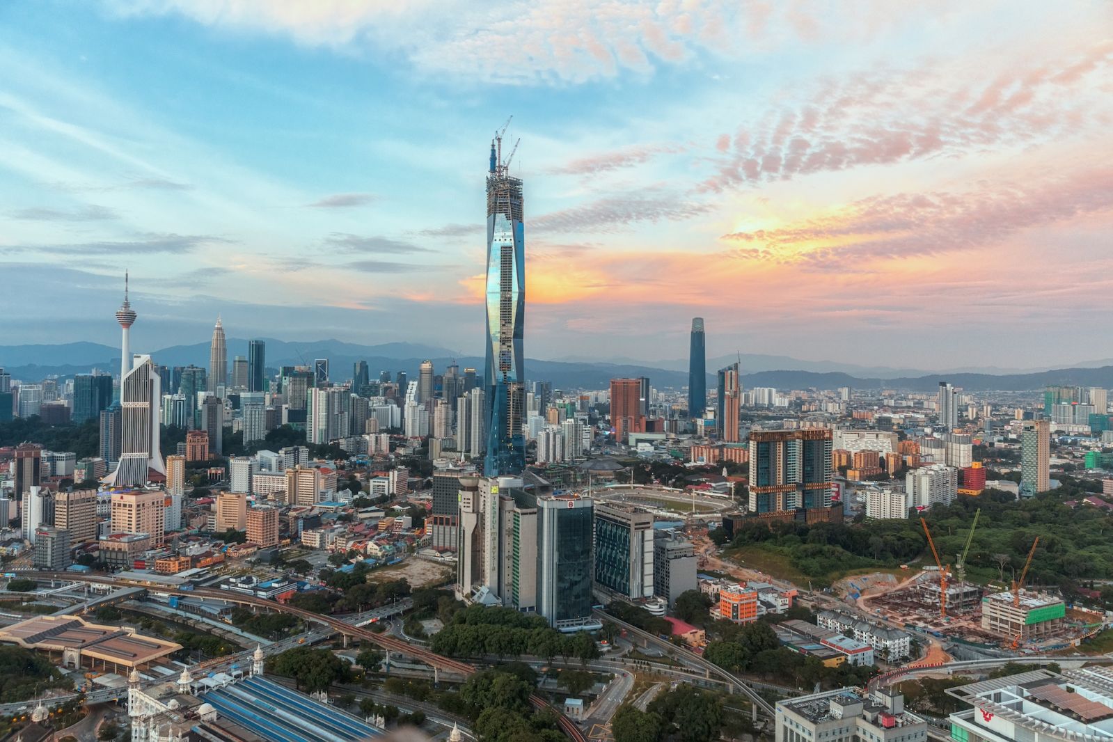 Kuala Lumpur skyline during sunset (Photo: Getty)