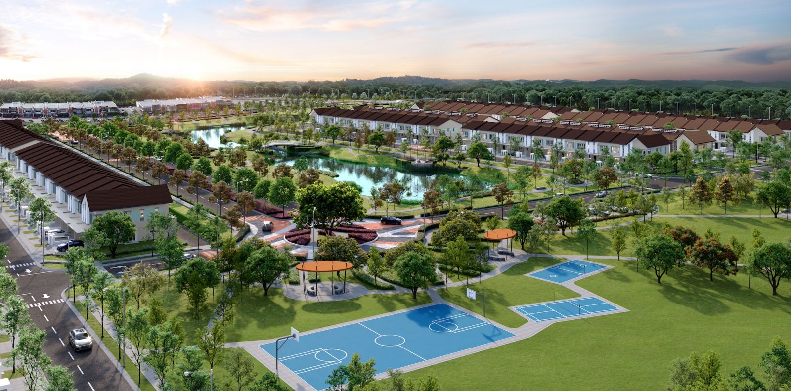Tropicana Alam's master plan was designed to foster a sense of community (Photo: Artist's impression)