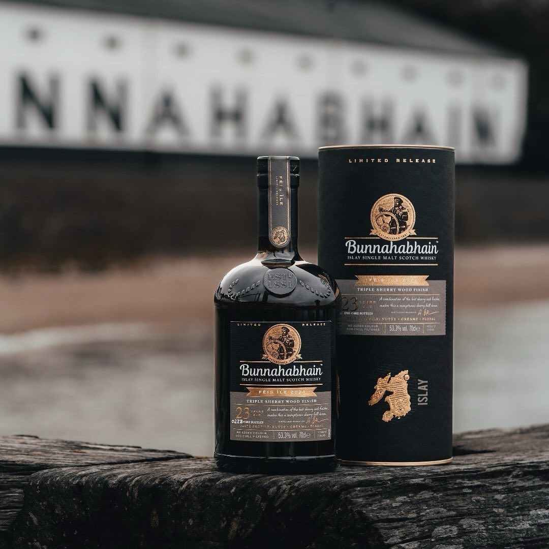 The 23 Year Old Triple Wood Sherry Finish (Photo: Instagram / @bunnahabhain)