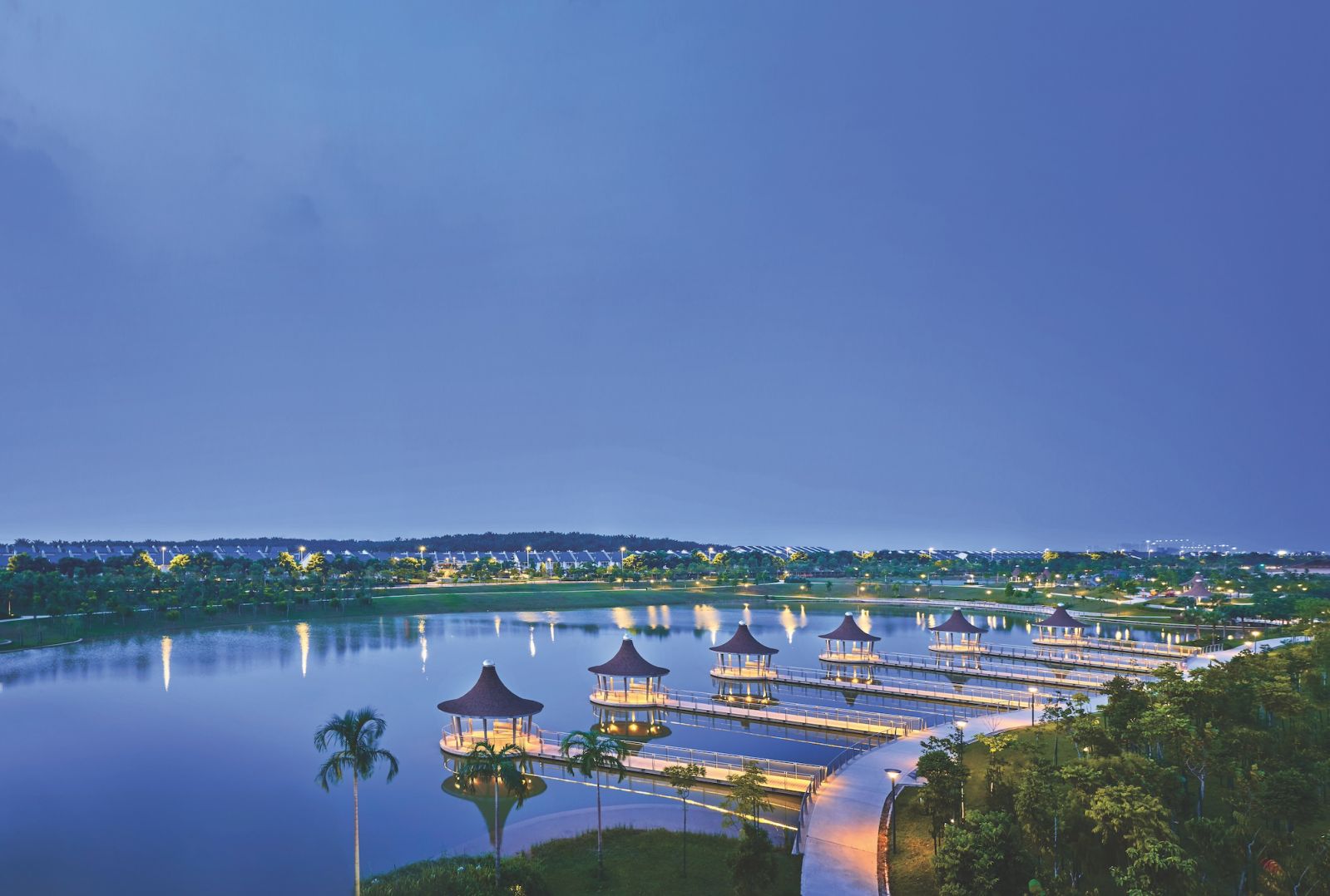 The lake view in Tropicana Aman (Photo: Tropicana)