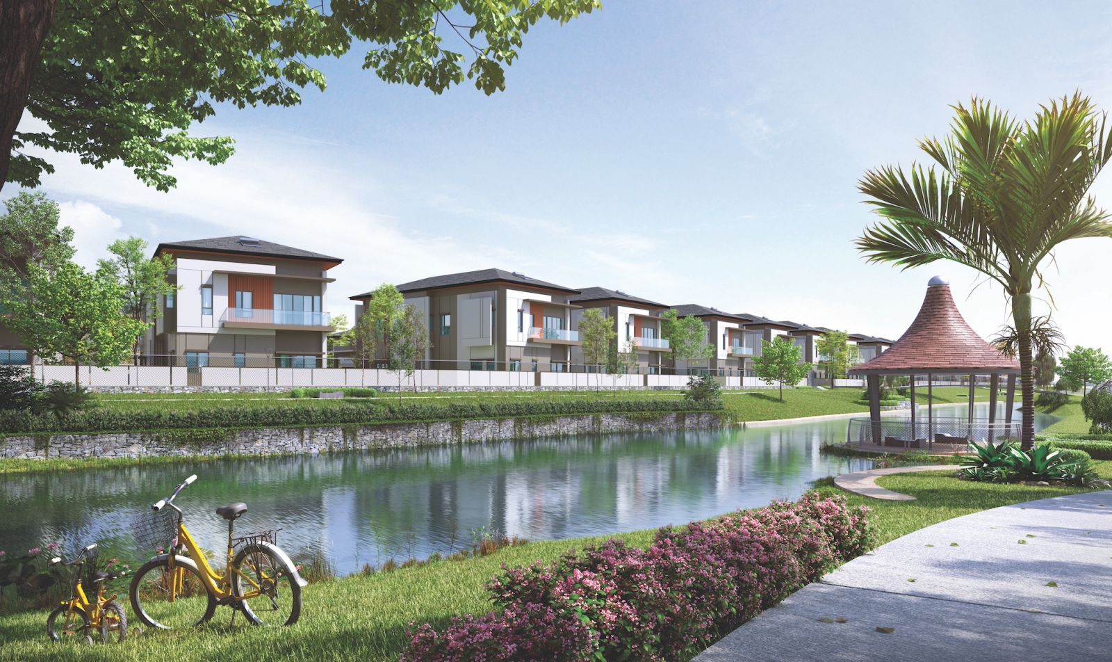 Lush greenery creates a welcoming haven (Photo: Artist's impression)