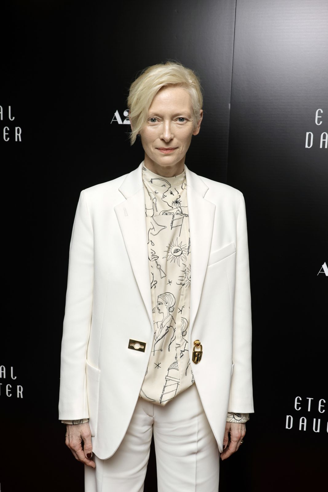 WEST HOLLYWOOD, CALIFORNIA - OCTOBER 14: Tilda Swinton attends the Los Angeles special screening of "The Eternal Daughter" at The London West Hollywood at Beverly Hills on October 14, 2022 in West Hollywood, California. (Photo by Kevin Winter/Getty Images)