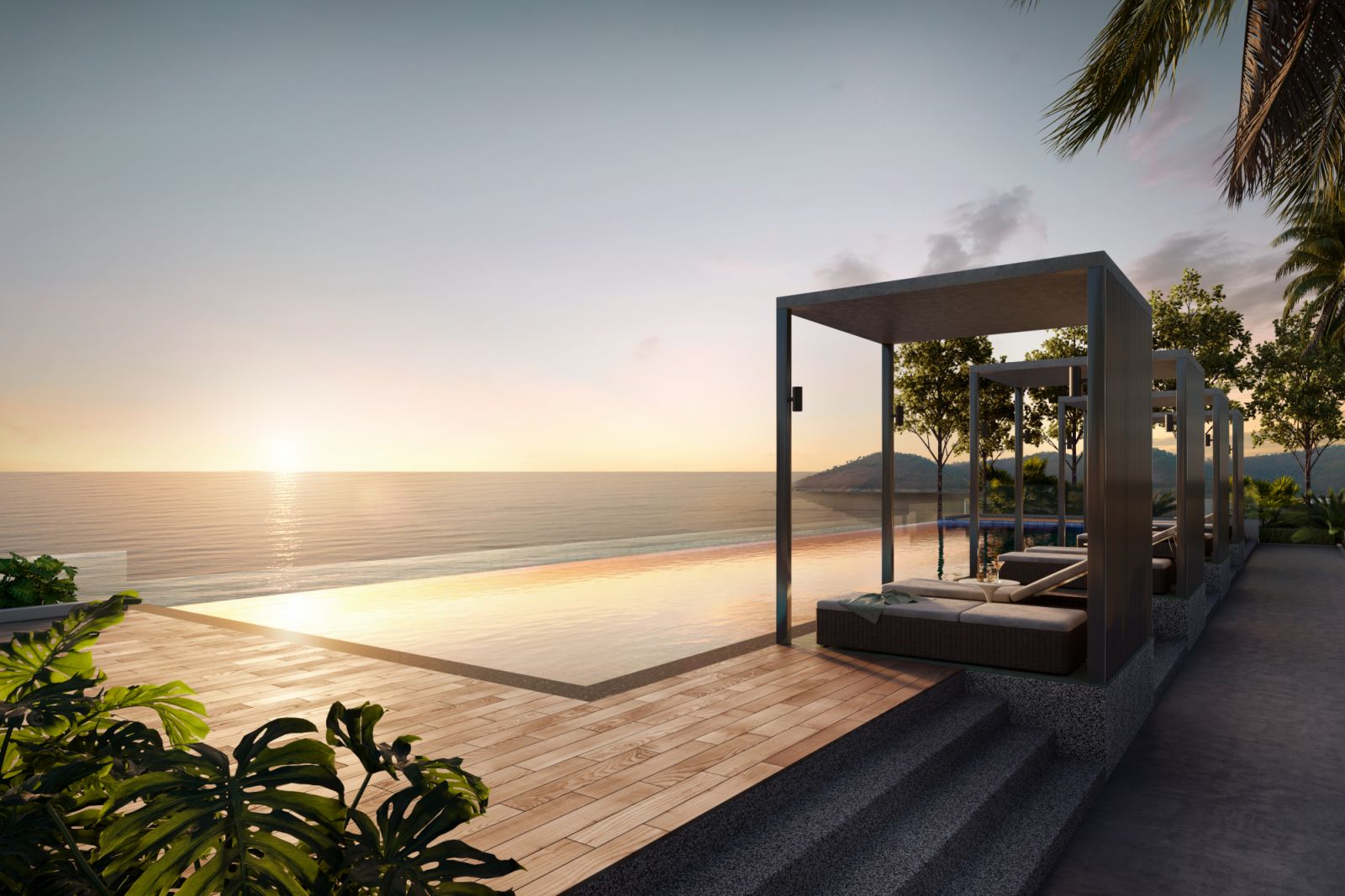 Merissa features a stunning swimming pool overlooking the sea (Photo: Artist’s impression)