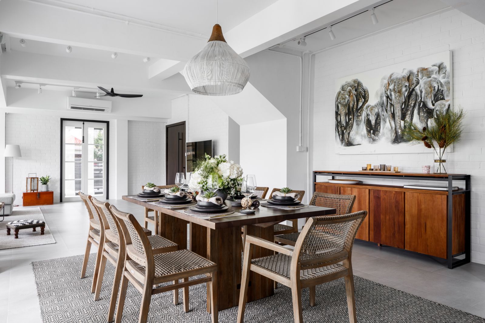 Haus Atelier crafted an inviting home with modern yet characterful communal spaces