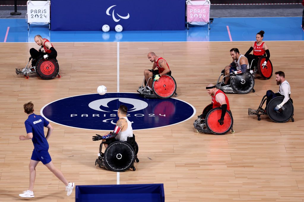 巴黎帕運有許多為輪椅運動員設立的項目。(Photo by Ezra Shaw/Getty Images)