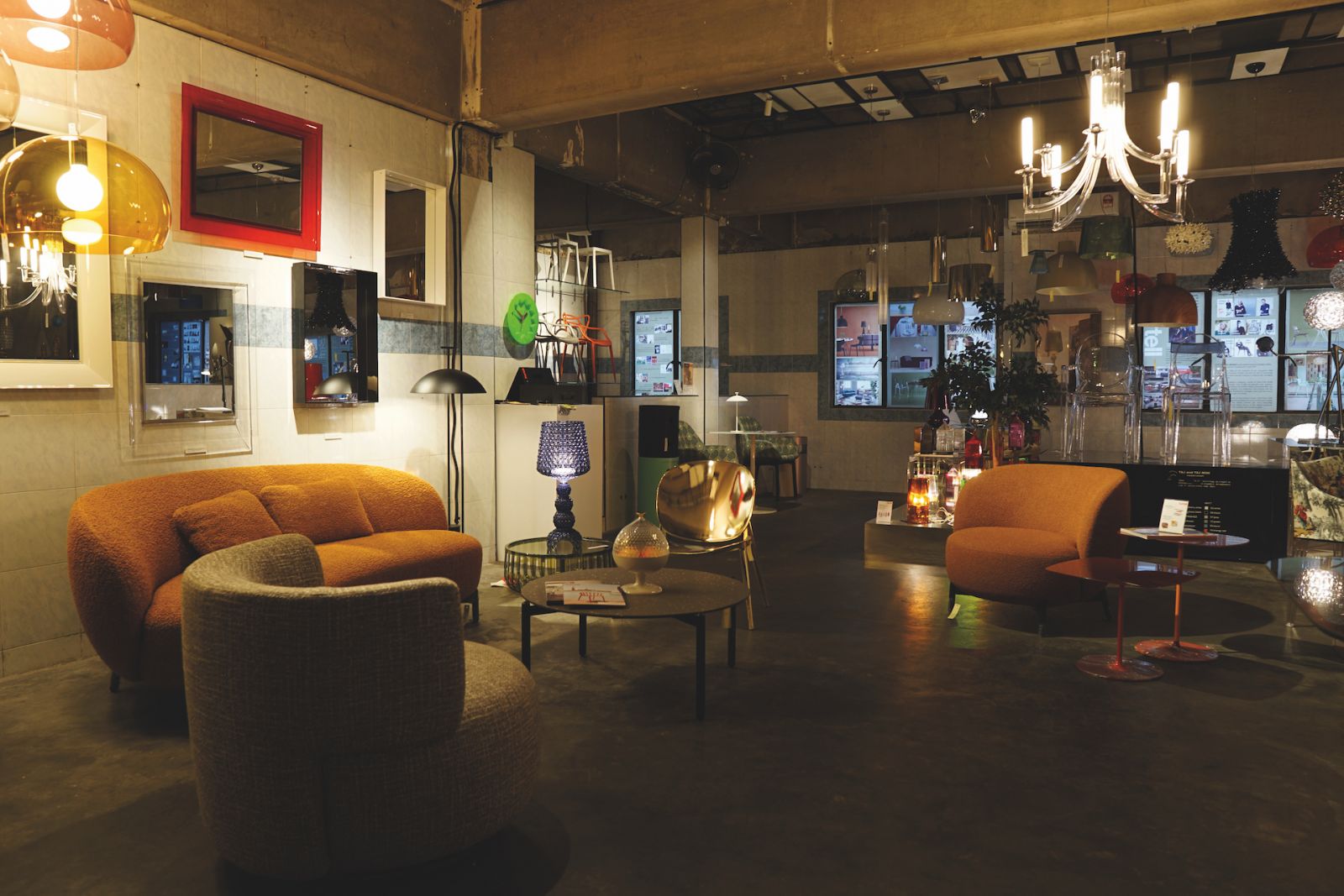 Different types of lighting at Lightcraft