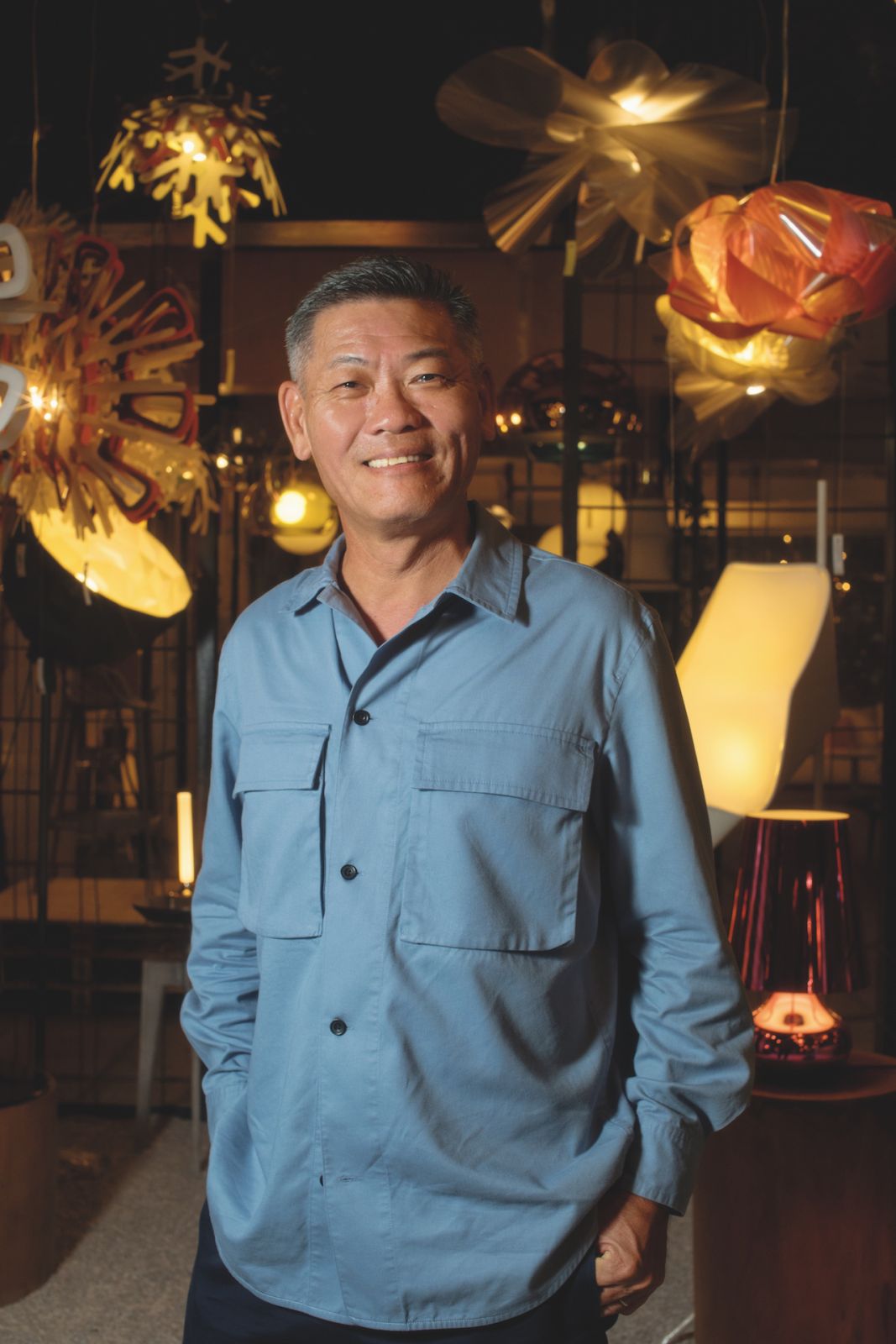 Sua describes his journey into the lighting industry as a matter of chance (Photo: Fady Younis)