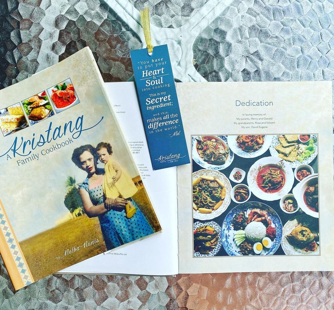 Chef Nunis’ cookbook, A Kristang Family Cookbook (Photo: Instagram / @chefmelbanunis)
