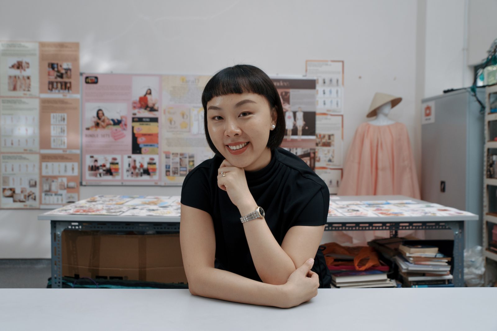 Tan credits her grandmother with sewing the seeds of her love for fashion