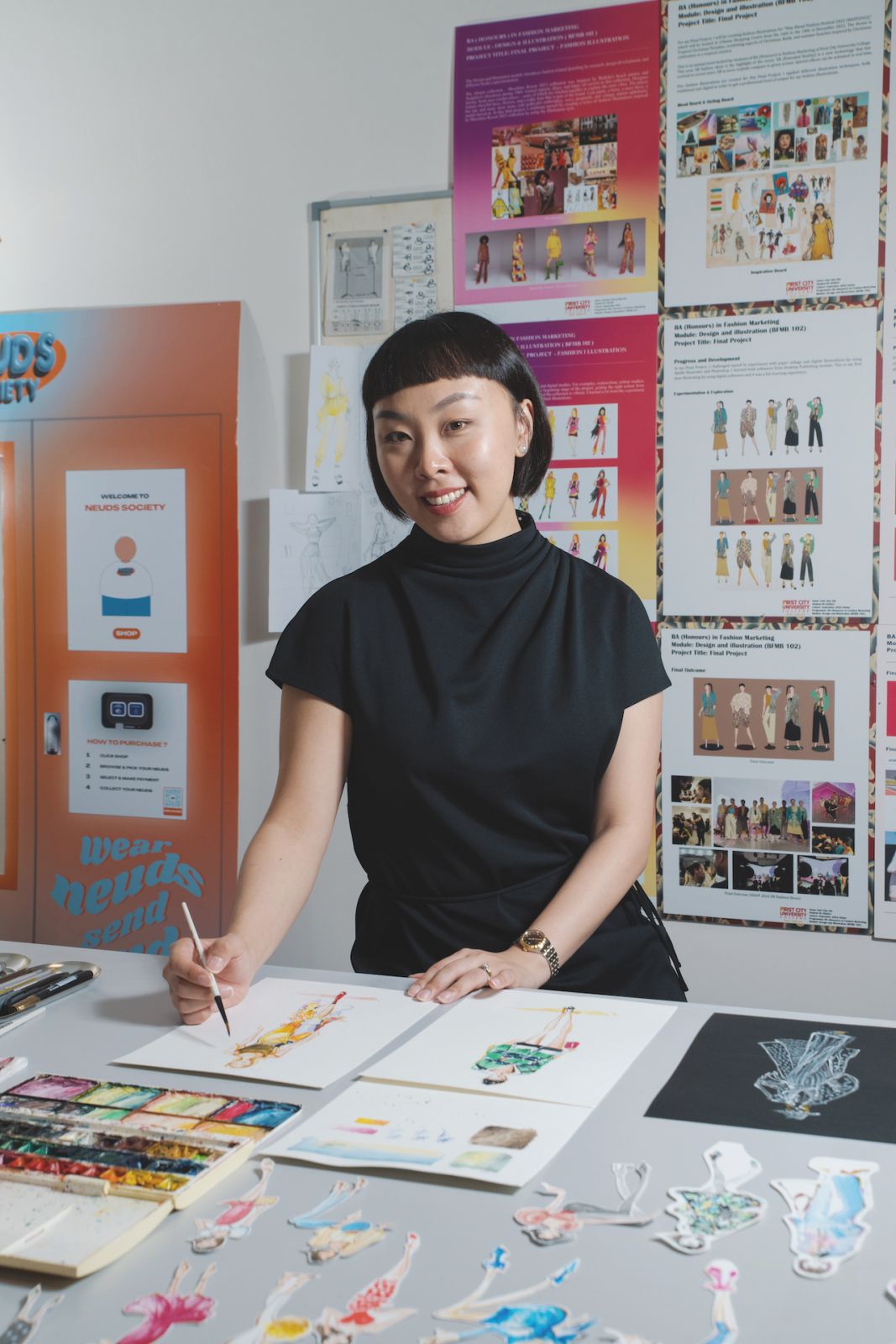 Tan admits that her family wasn’t initially supportive of her decision to major in illustration