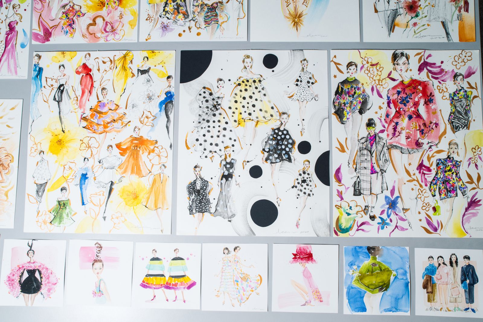 Many of Tan's original works were created during the pandemic
