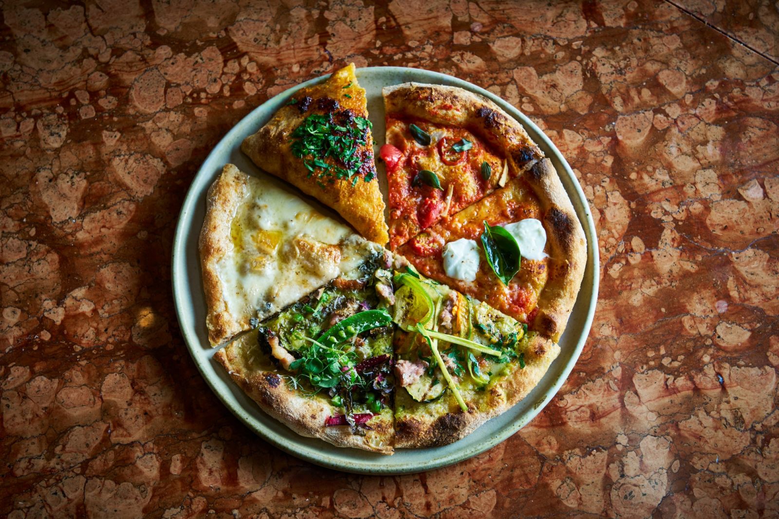 Pizza omakase at The Pizza Bar on 38th