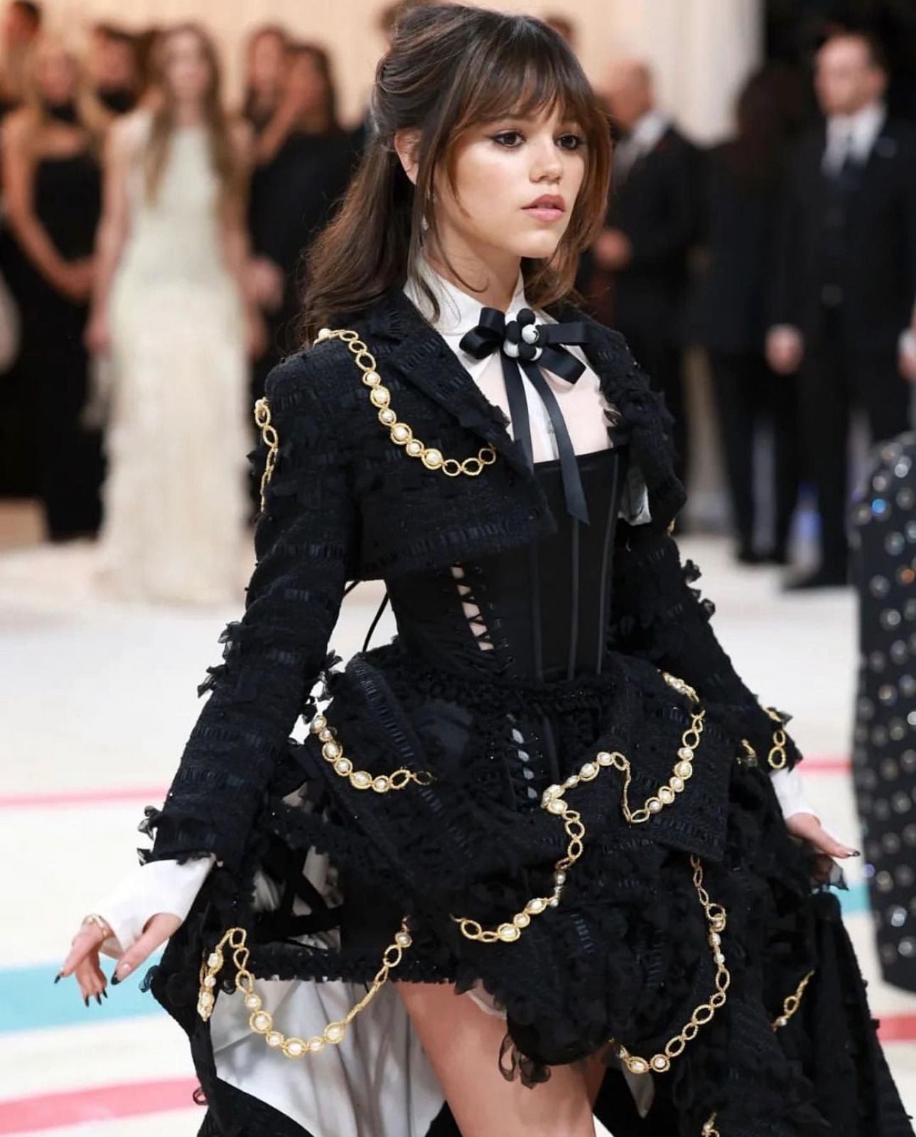 Jenna Ortega at the 2023 Met Gala (Photo: Instagram / @jennaortega)