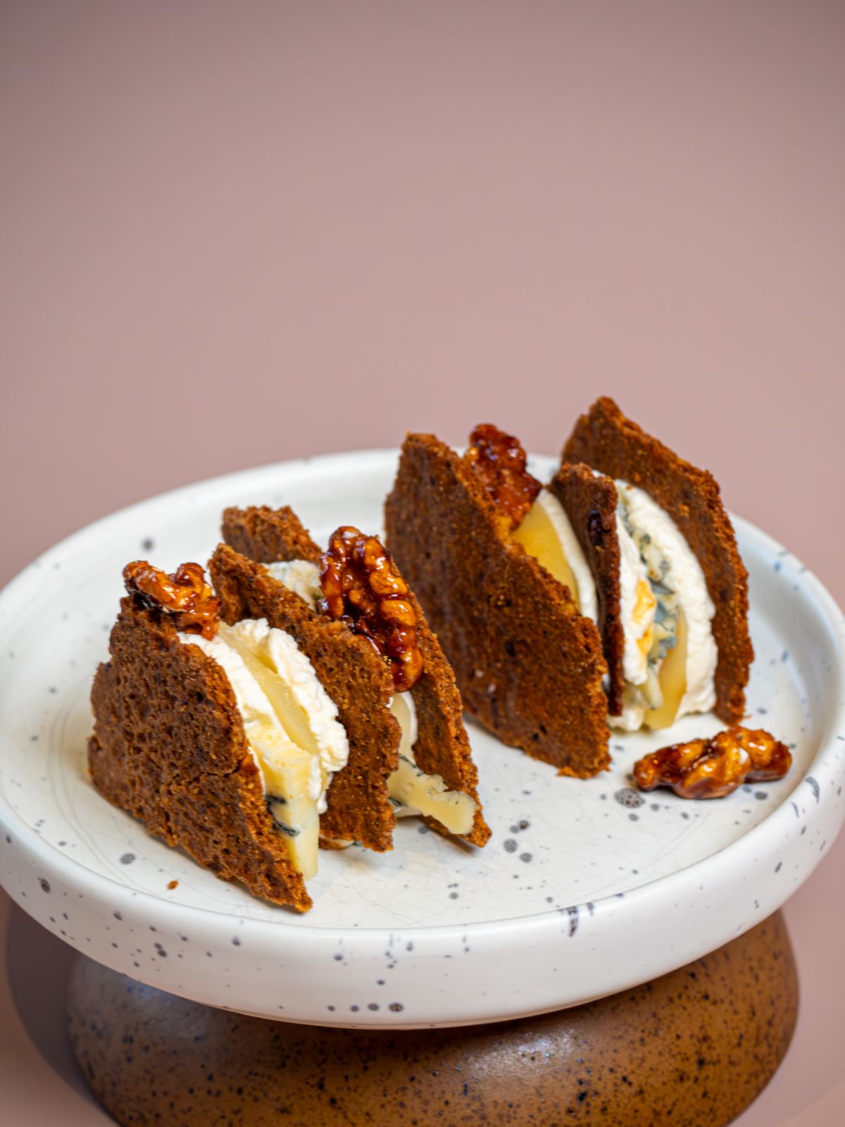 Pear and ricotta mille feuille (Photo: Yellow Fin Horse)