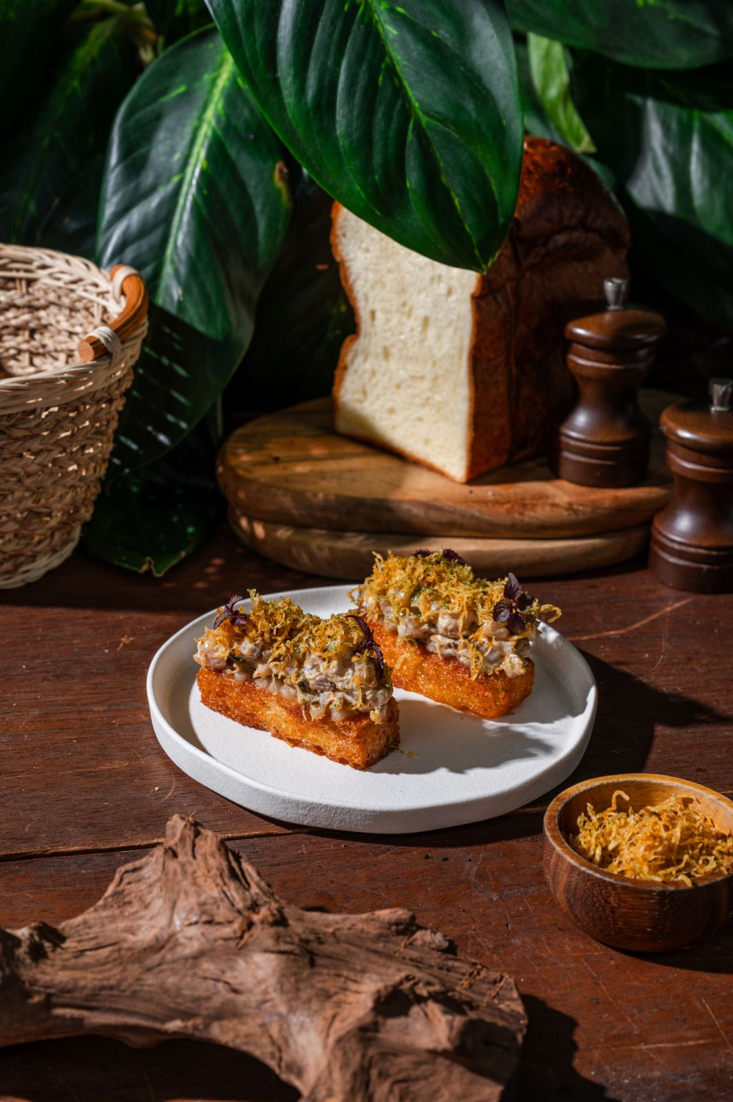Hamachi tartare on brioche (Photo: Ignis KL)