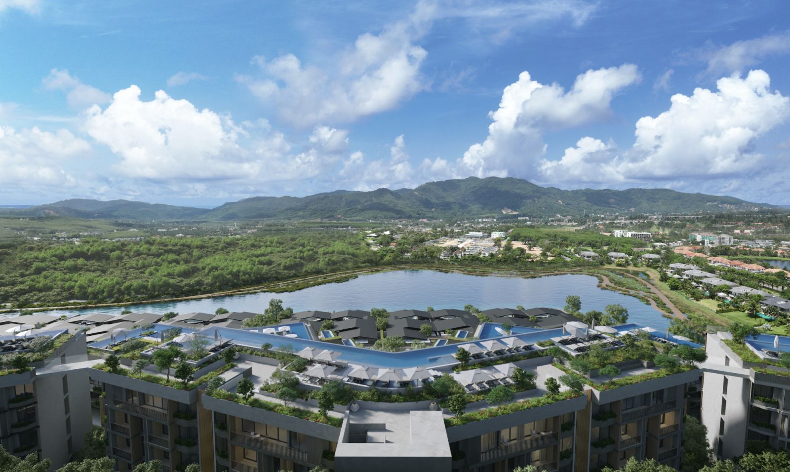 โครงการ Laguna Lakelands (ภาพ: Banyan Group)
