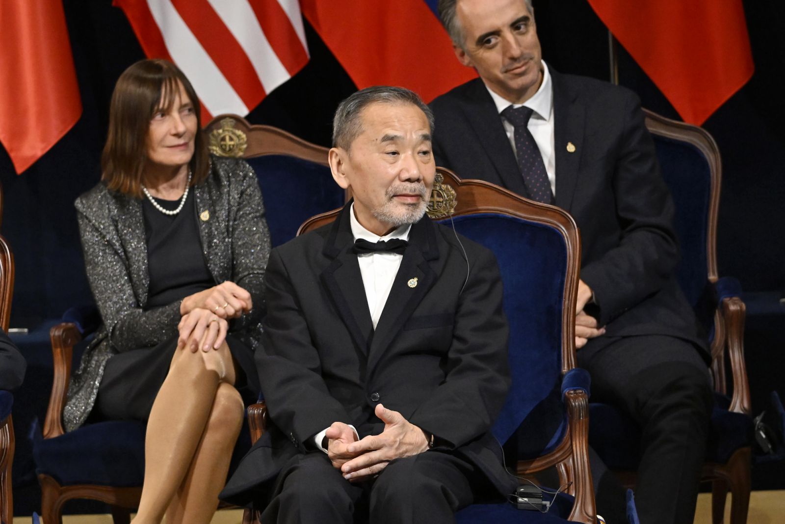 ASTURIAS, SPAIN - OCTOBER 20: Haruki Murakami, winner of the Princess of Asturias Award for Literature, attends the "Princesa De Asturias" Awards 2023 ceremony at Teatro Campoamor on October 20, 2023 in Asturias, Spain. (Photo by Carlos Alvarez/Getty Images)