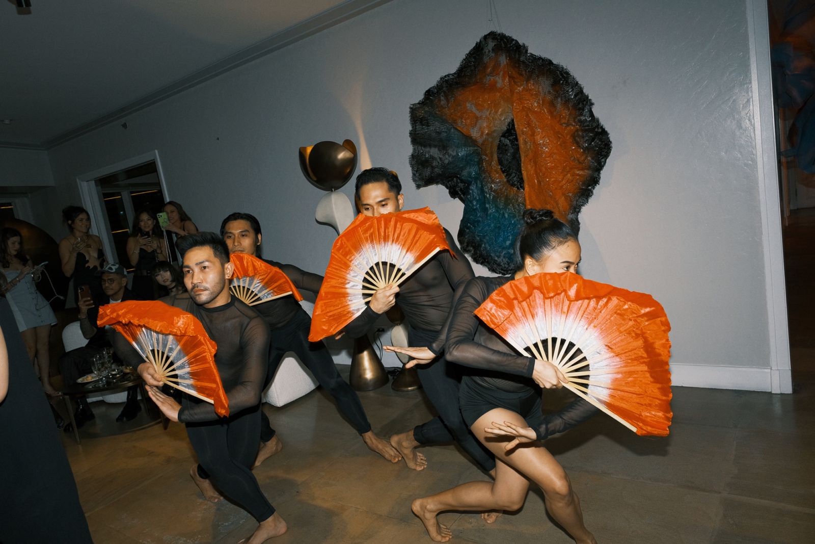 As a dancer herself, Augousti is known for incorporating the art at dinner parties and get-togethers