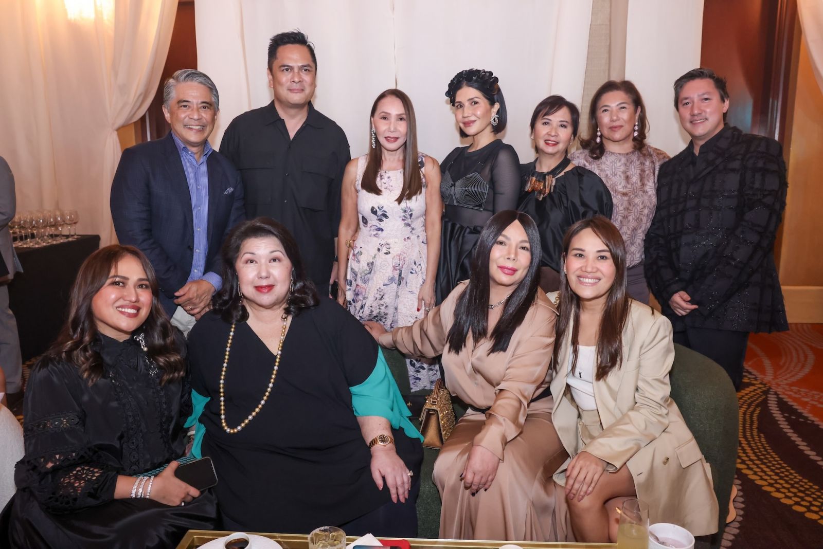 Top (L-R): Dr. Randy Francisco, Martin Andanar, Agnes Huibonhoa, Pam Lopez, Fe Rodriguez, Karen Santos and Carlo Calma; Bottom (L-R): Alelee Andanar, Irene Martel Francisco, Tina Cuevas and Aivee Teo
