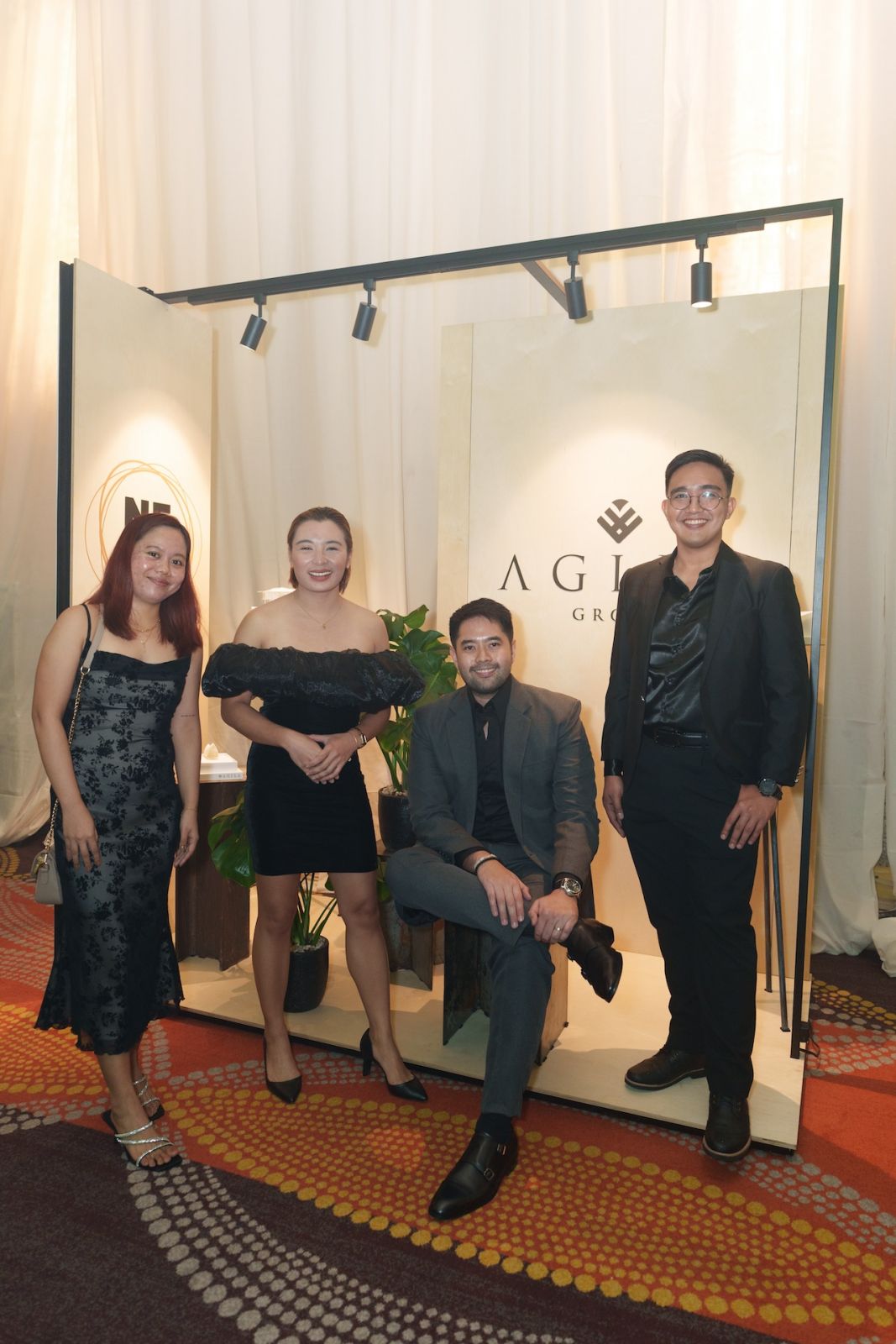 Elaiza Baltac, Lindsay Zamora, Paolo Grijalvo and Sherwin Garcia