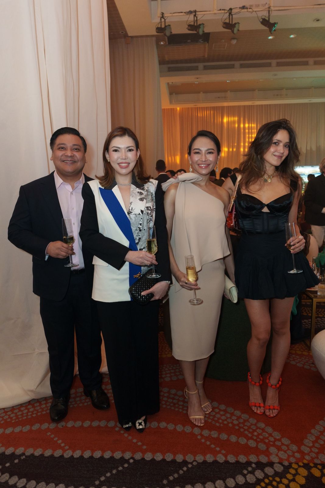 Francis Reyes, Erica Concepcion Reyes, Emmeline Villar and Kifu Augousti