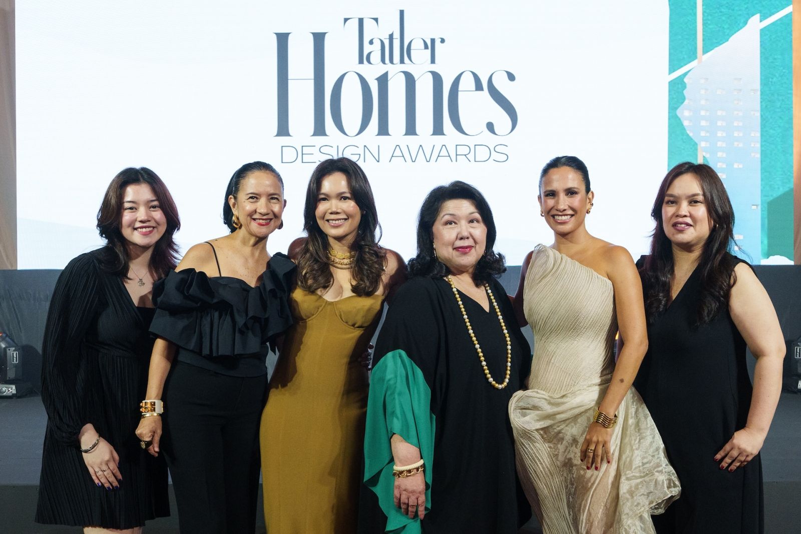 Celine Dabao, Mia Borromeo, Jet Acuzar, Irene Martel Francisco, Stephanie Zubiri and Maritess Reyes