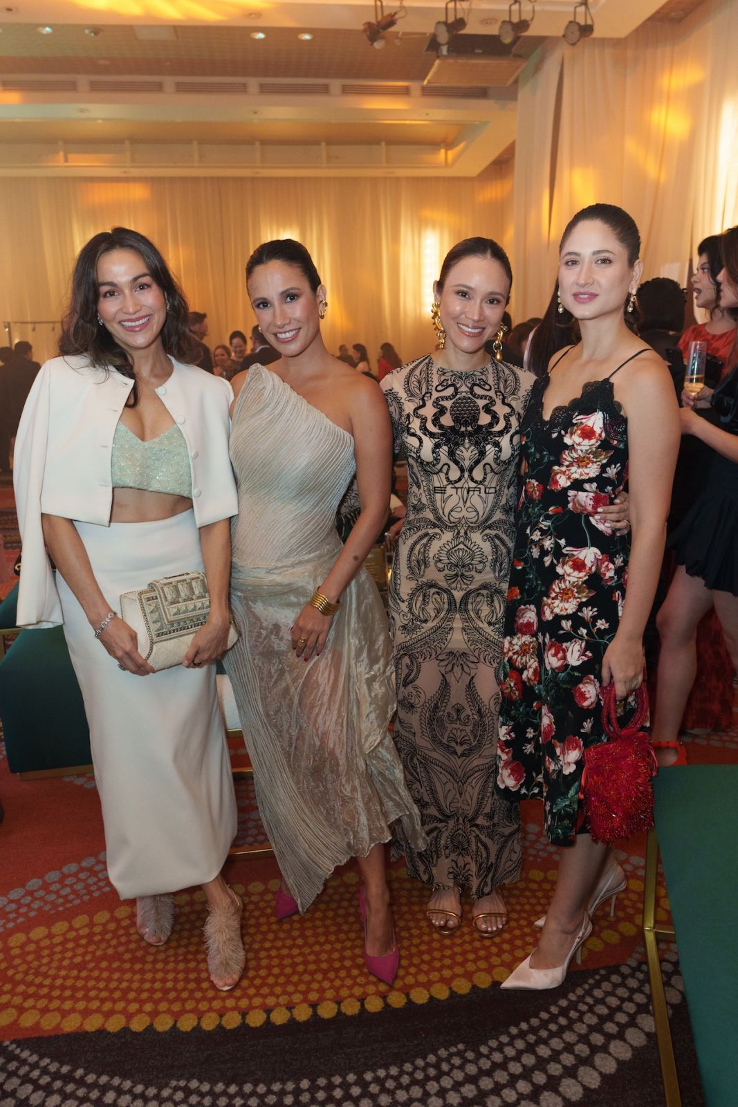 Stephanie Kienle Gonzalez, Stephanie Zubiri, Ria Prieto and Xandra Rocha