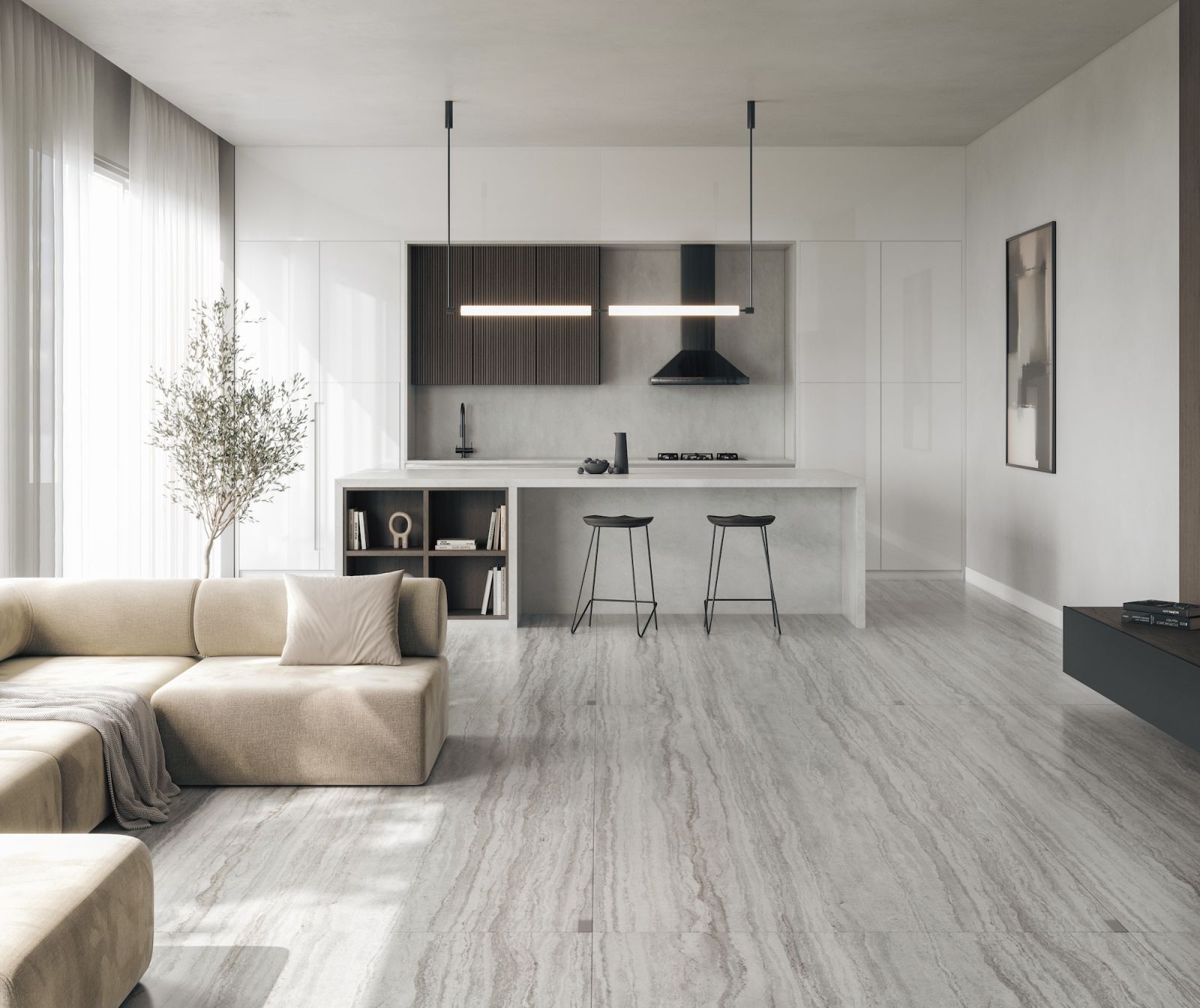 Trevi and Sandik find various applications in the living space