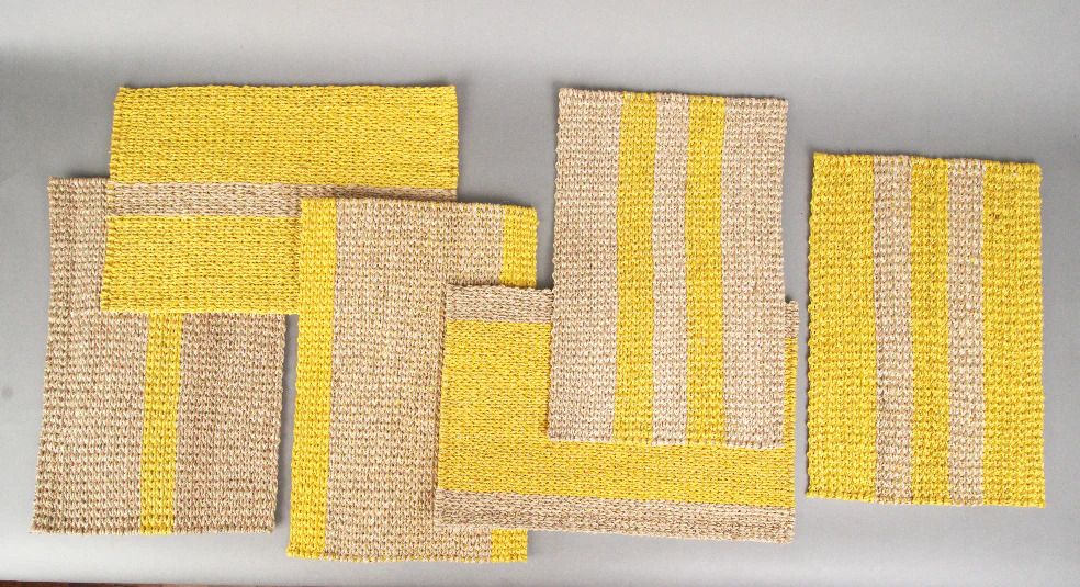 Turmeric Stripe set of placemats (Photo: Caro Wilson Website)