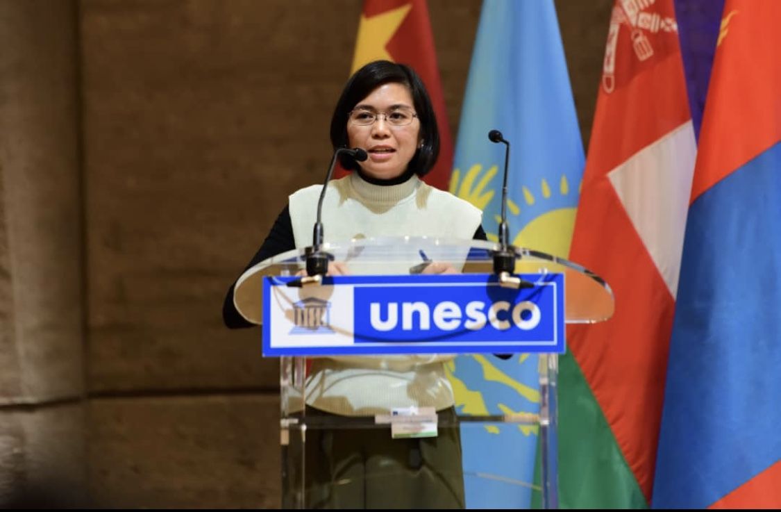 Raizel Albano during the UNESCO Silk Roads Awards 2024 (Photo: Raizel Albano)