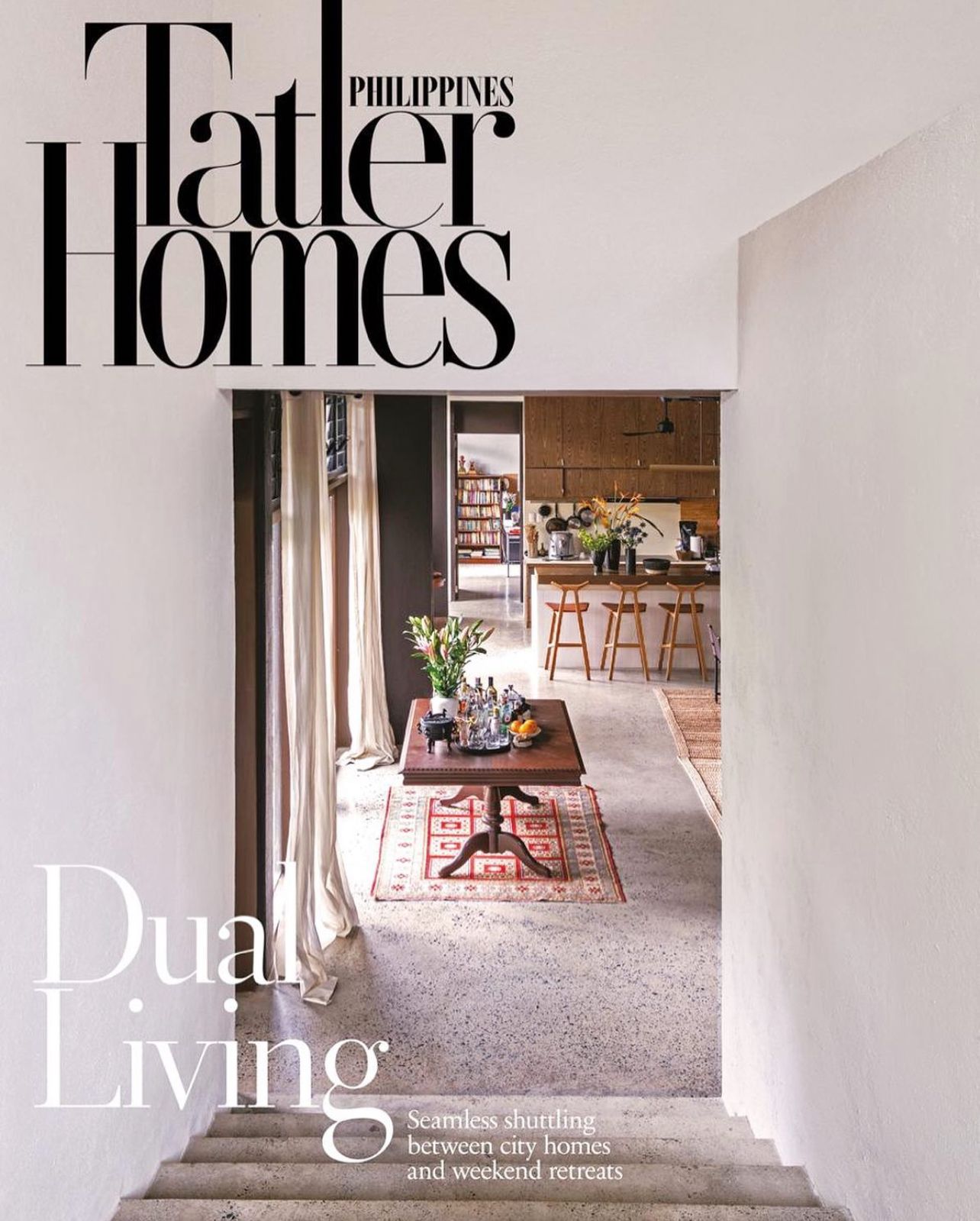 Stephanie Zubiri's first edition of Tatler Homes in July 2020