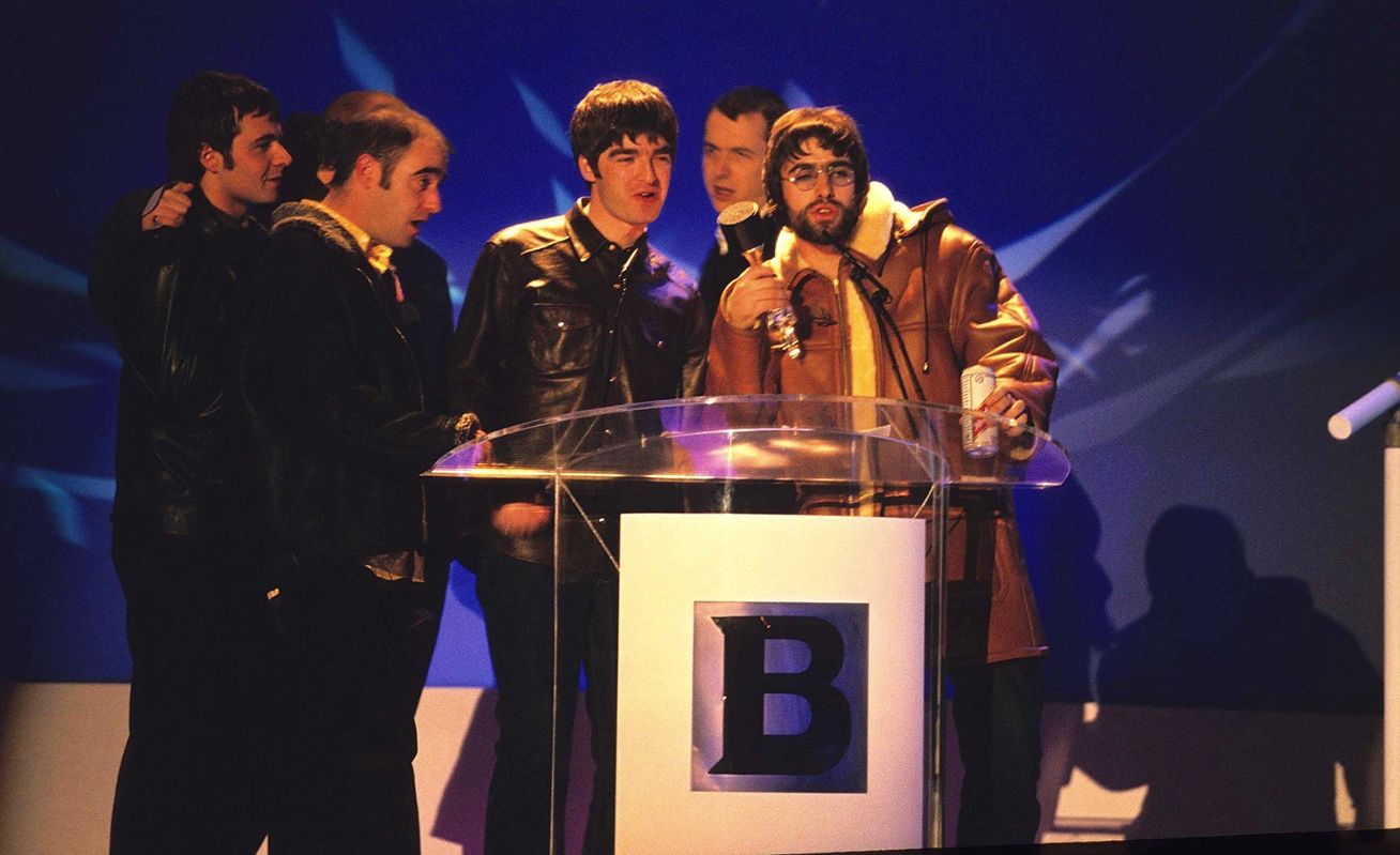Oasis would often show up to the Awards ceremony inebriated