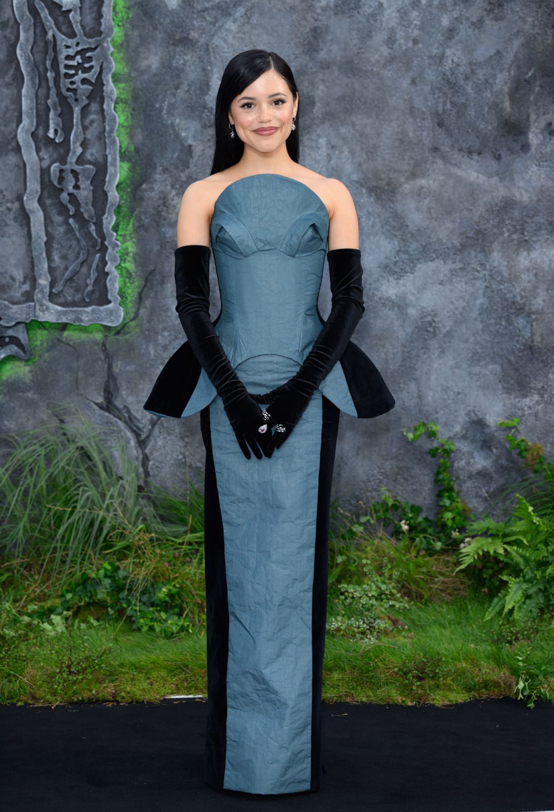 LONDON, ENGLAND - AUGUST 29: Jenna Ortega attends the UK Premiere of "Beetlejuice Beetlejuice" at the Cineworld Leicester Square on August 29, 2024 in London, England. (Photo by Karwai Tang/WireImage)