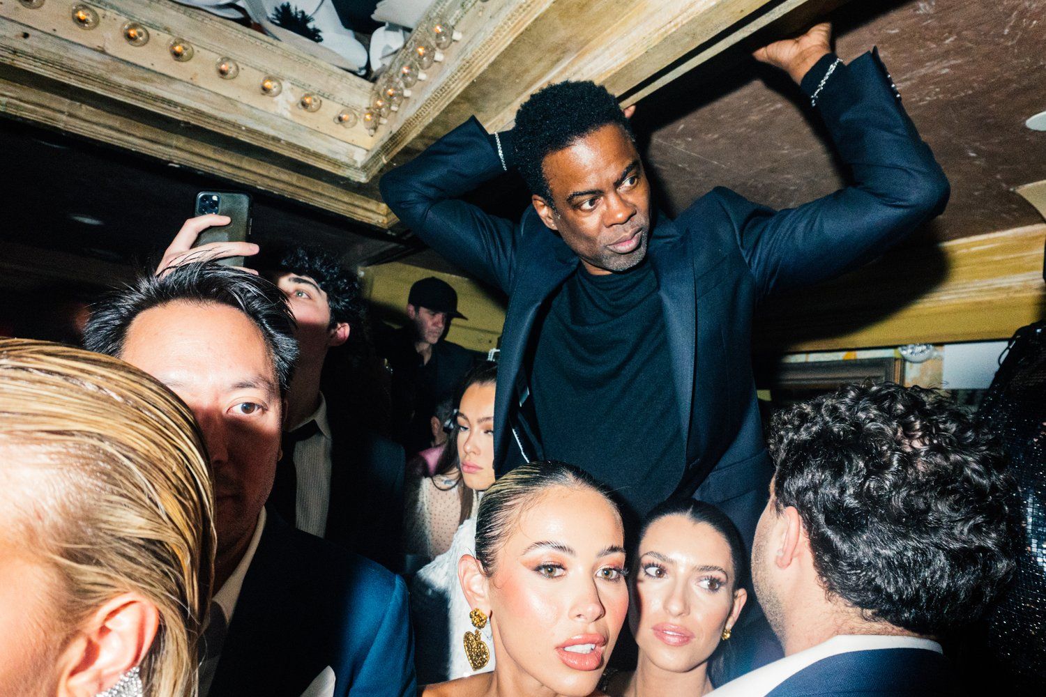 (Right) Chris Rock at Richie Akiva to the MET Gala 2023