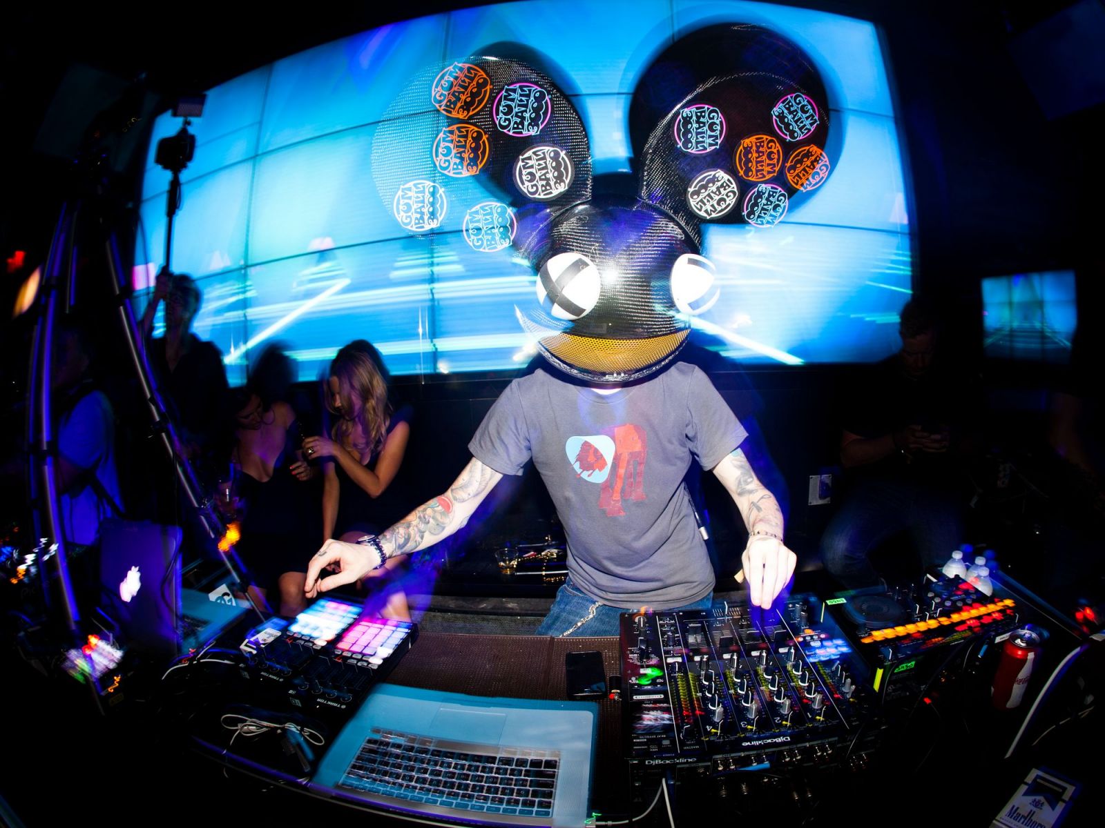 gumball-3000-Deadmau5 at work! RICHARD P WALTON