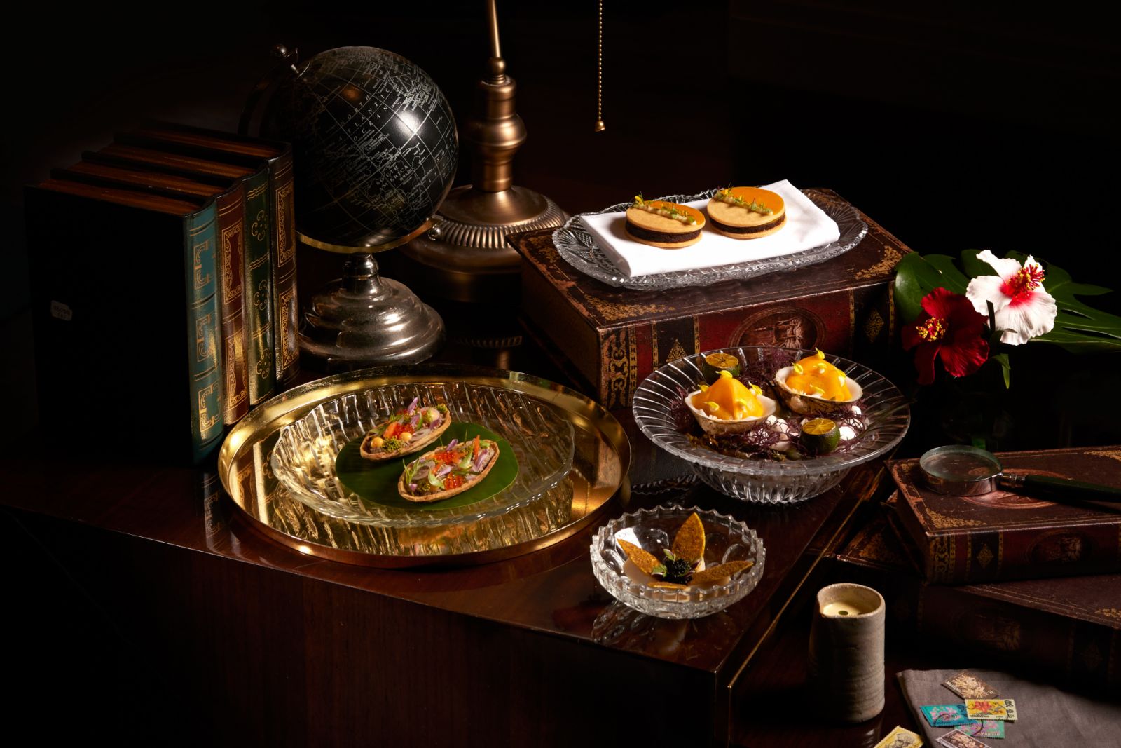 Dishes from the Malaysiaku experience inspired by the tale of Puteri Santubong and Puteri Sejinjang