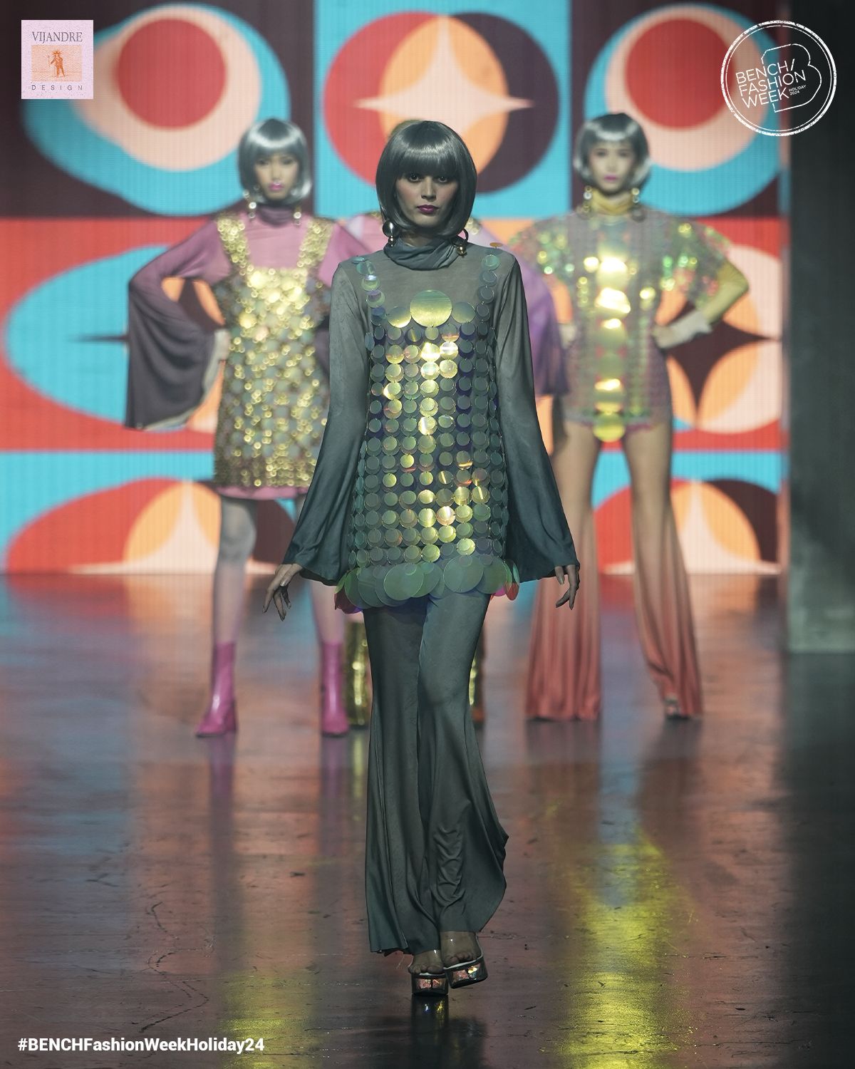Chito Vijandre's Retro Futurism Suite for Bench Fashion Week Holiday 2024