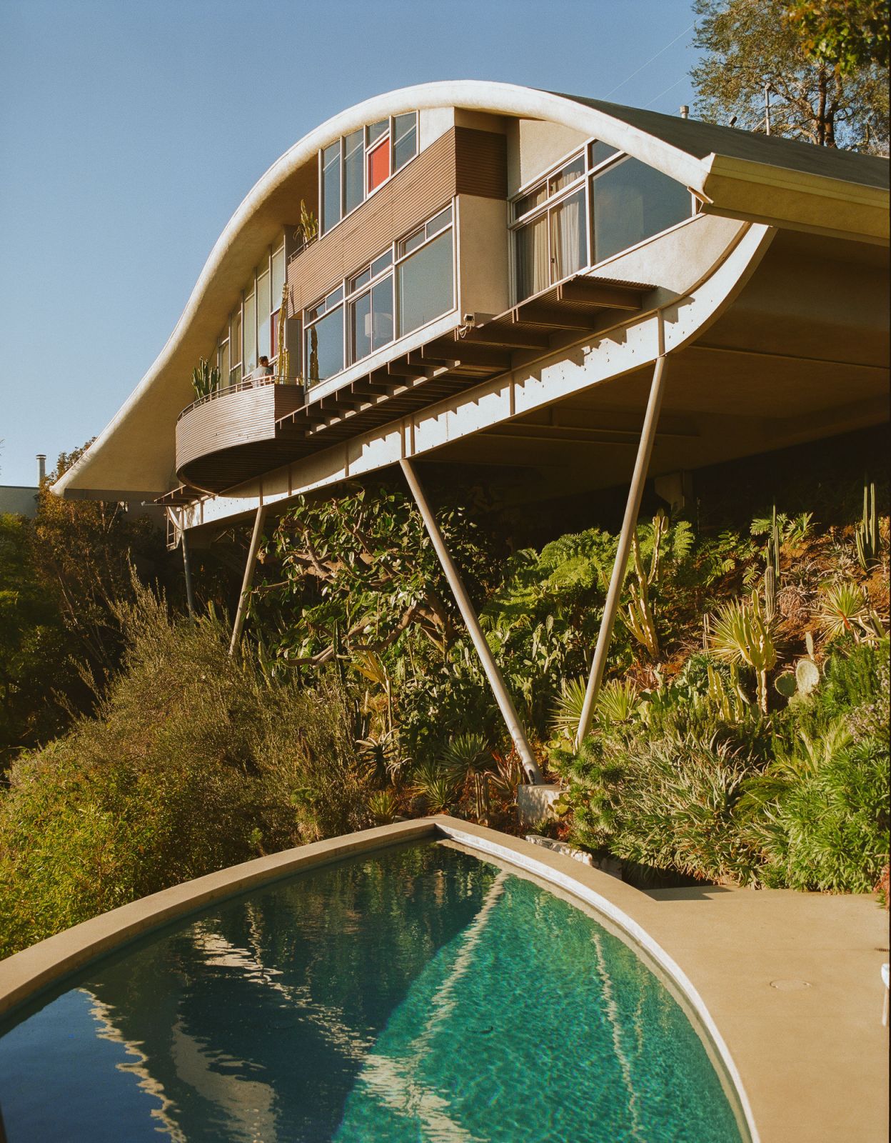 The Garcia House, designed by renowned architect John Lautner