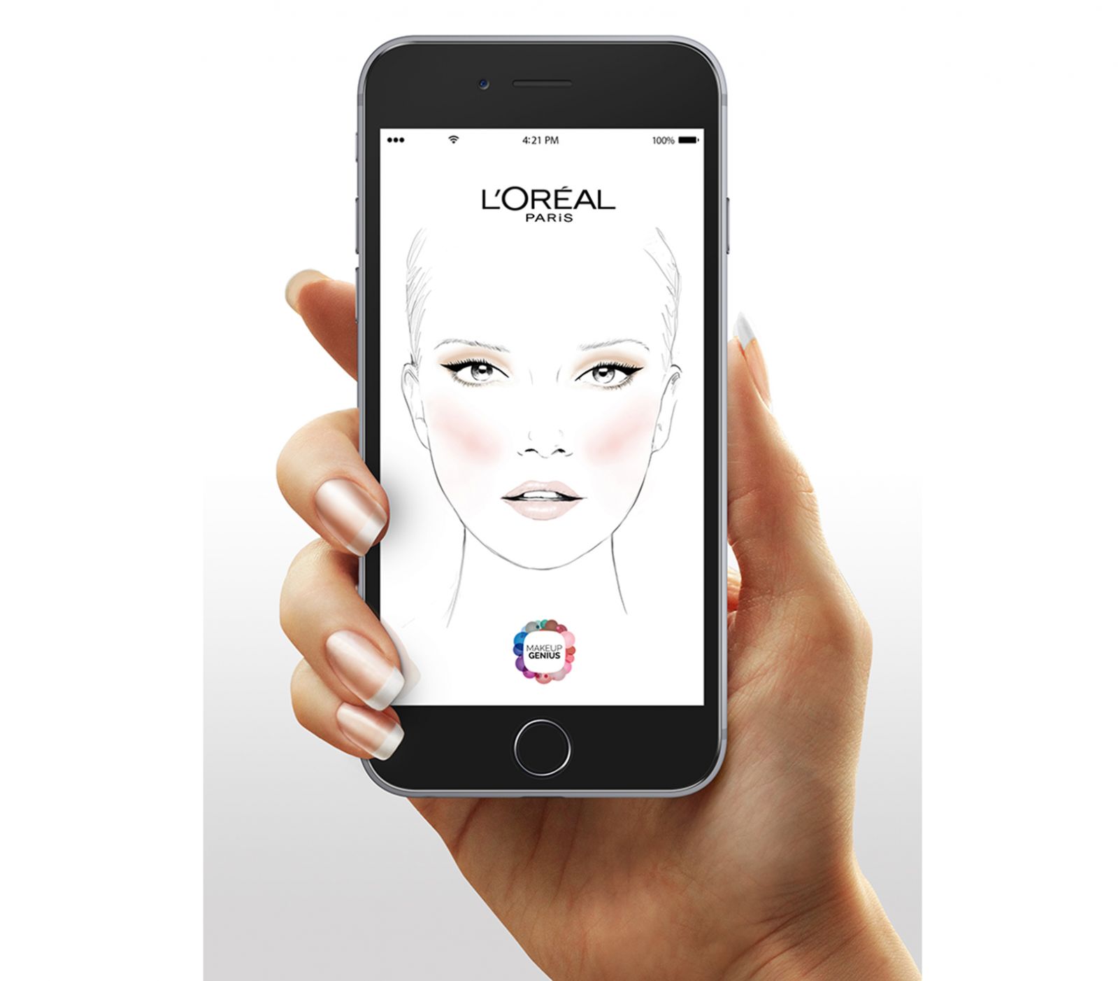 Ứng dụng Makeup Genius của tập đoàn L’Oreal ra mắt vào năm 2015
