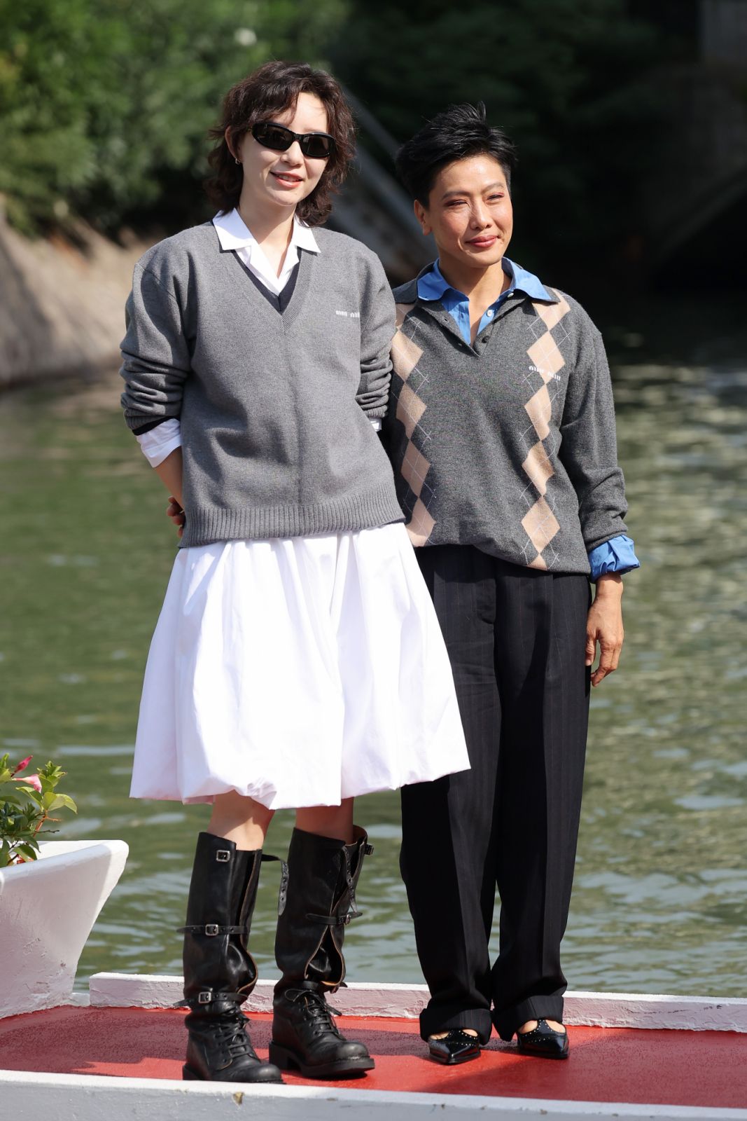 Sdanny Lee and Tan Chui Mui at the 2024 Venice Film Festival (Photo: Getty Images)