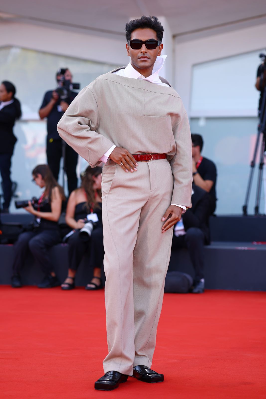 Rahi Chadda at the ‘Battlefield’ (Campo Di Battaglia) premiere at the 2024 Venice Film Festival (Photo: Getty Images)