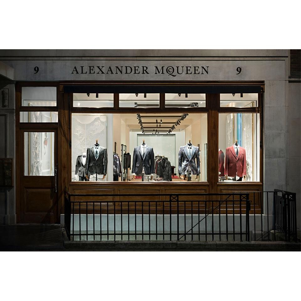Alexander McQueen store at 9 Savile Row