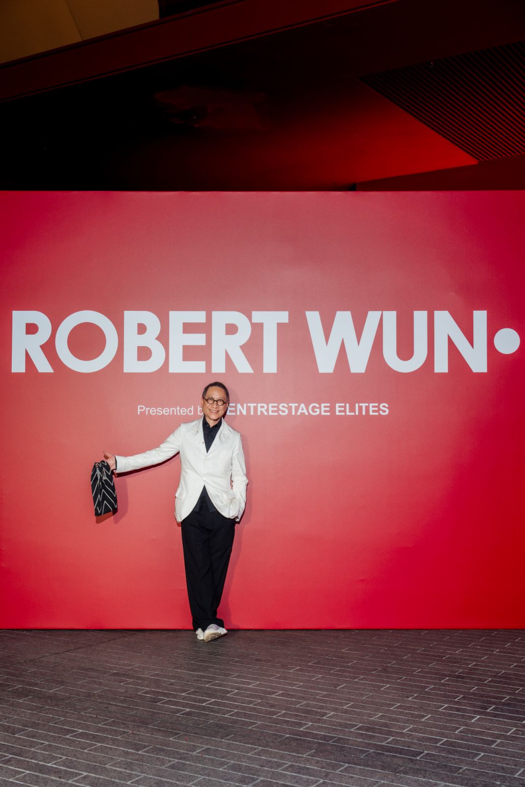 Alan Chan at Robert Wun show